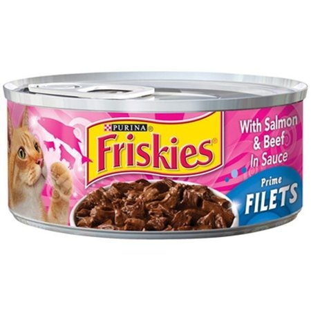 Friskies Friskies 10043 5.5 oz. Prime Filet Salmon & Beef; Kitten Food 160579